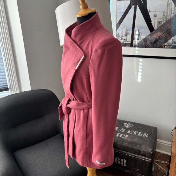 NWT Ted Baker London ROSESS Coat, Ted Size 0 (small) rose pink colour - Picture 12 of 14